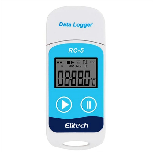 Data Logger Usb Rc-5 Registrador De Temperatura