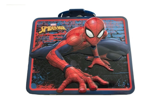 Spiderman - Estuche De Metal Azul 707647