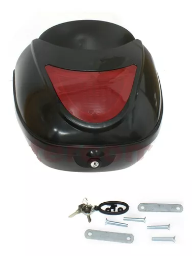 Baul Baulera Moto 2 Cascos 48 Litros Big 48 Nuevos Promo