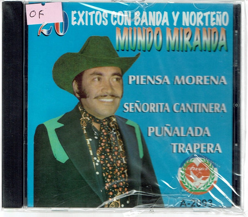 20 Exitos Con Banda Y Norteño Mundo Miranda