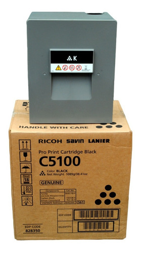 Toner Ricoh Pro C5100/c5110s Cartucho Negro Original        