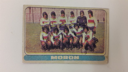 Figuritas Tarjetones Fulbito 74 Futbol Moron Reproduccion