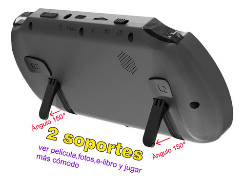 Portátil Sf3000 With 4.5 inch Ips Screen, with 20000+ Games In Memory Memory Of 64gb, with 2 Soportes, compatible A Joystick Control Inalambrio
