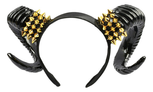 Diadema Artificial Con Forma De Cuerno De Toro Para Cosplay