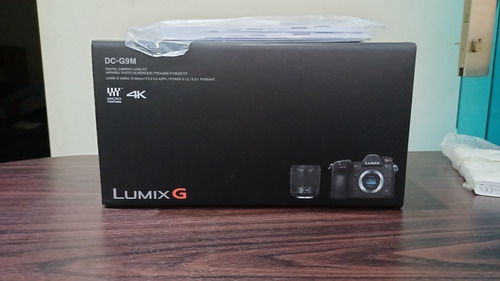 Camara Profesional Panasonic Lumix G9 + Lente Vario 12-60mm