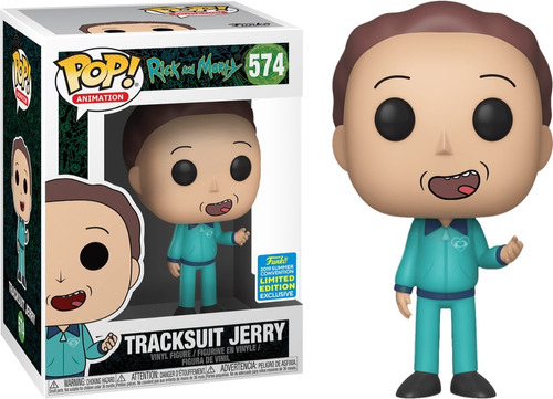 Tracksuit Jerry Rick And Morty Convention Exclusiv Funko Pop