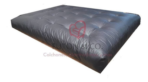 Colchon Para Futon 3 Cps. Eco Resortes - Envios Todo El Pais
