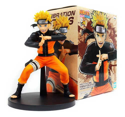 Action Figure Naruto Uzumaki Ii Em Naruto Shippuden - Bandai