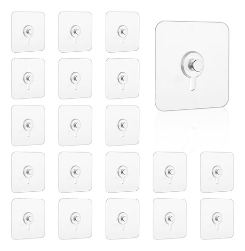 Ganchos Adhesivos Resistentes Y Reutilizables Para Pared