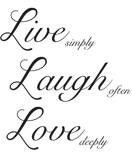 Wpq Li E Laugh Lo E Wall Quote