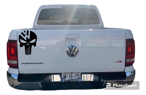 Stickers Volkswagen Amarok Calabera Portalon 