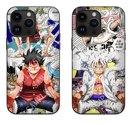Funda Case Para iPhone Pro Max Anime 3d One Piece Sun God