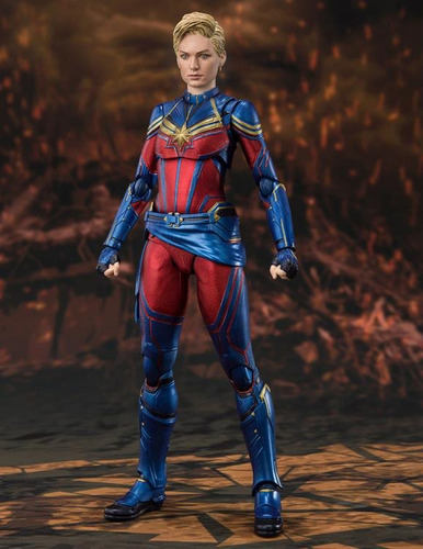 Capitana Marvel Avengers Endgame Sh Figuarts (Usado)