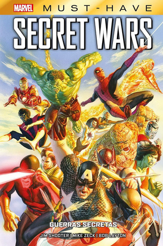 Secret Wars: Guerras Secretas, De Mike Zeck. Editorial Panini, Tapa Dura En Español