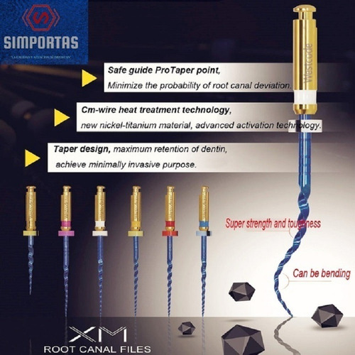 Limas Mecanizadas Protaper Set Endodoncia Modelos Santiago