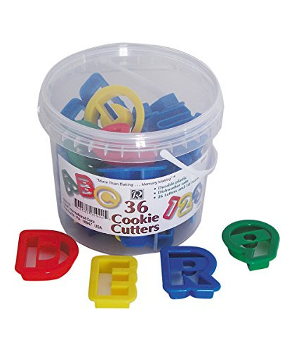 R Y M International 5900 Alphabet Y Number 15 Cookie Cutters