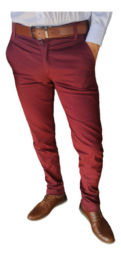 Pantalon En Dril Para Hombre ( Gratis Correa) Incluye Correa