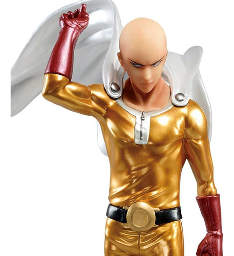 One Punch Man Saitama Metalic Color Dfx-premium Fig Bandai