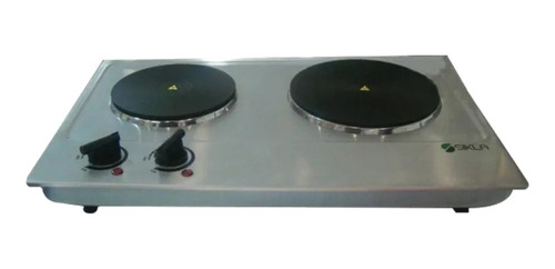 Imagen 2 de 2 de Anafe eléctrico Sikla ES3202 plateado 220V