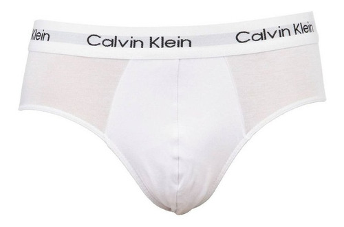 Kit Com 3 Cuecas Slip Modal Calvin Klein Mh017 - Original