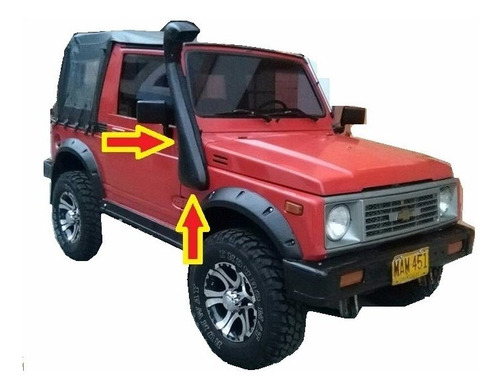 Imagen 1 de 4 de Chevrolet Samurai Suzuki Sj 410 Snorkel Anfibio 4x4