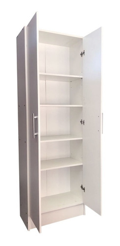 Imagen 6 de 9 de Despensero 2 Puertas 1.80 Cocina Forrado Mueble Organizador#