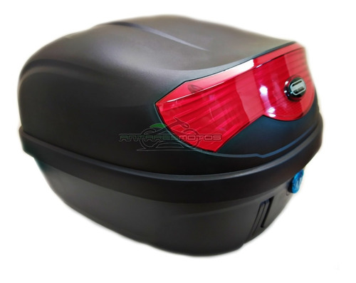 Baulera Motomel 28 L Con Reflectivo Para Motos Antares