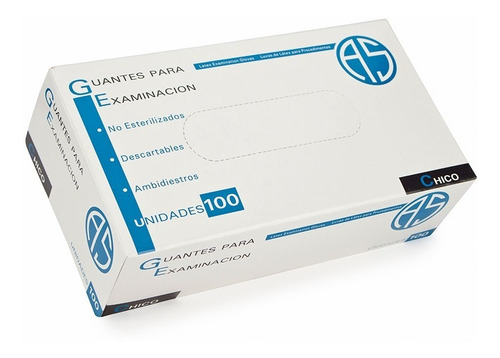 Guantes De Latex Descartable Resistentes Caja X 100 Unidades