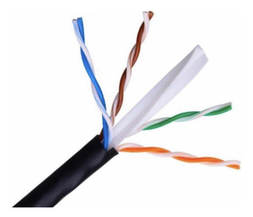 Cable Red Cat 6 Utp Furukawa Exterior 30 Metros Cobre 100%
