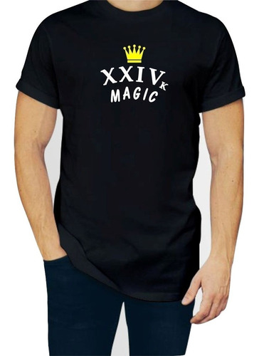 Playera Bruno Mars 24k Magic Corona Hombre