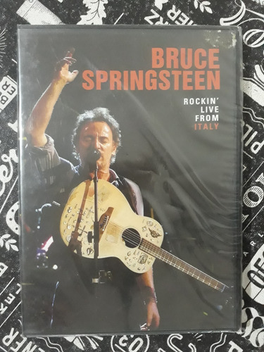 Dvd Bruce Springteen Rockin Live From Italy Sellado De Fábri