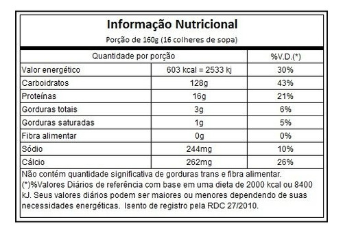 Mass Gainer Refil (3kg) - Sabor: Morango Morango