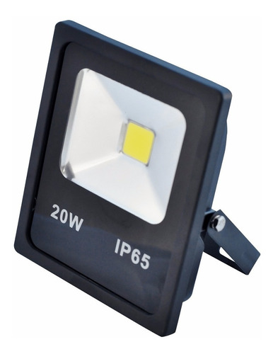 Foco Reflector Led 20w Luz Fria 16x19cm Ip65 Extra Grande En