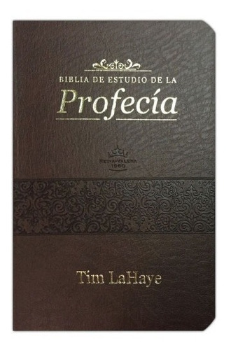 Biblia De Estudio De La Profecia Rvr 1960, Tapa Piel Marron