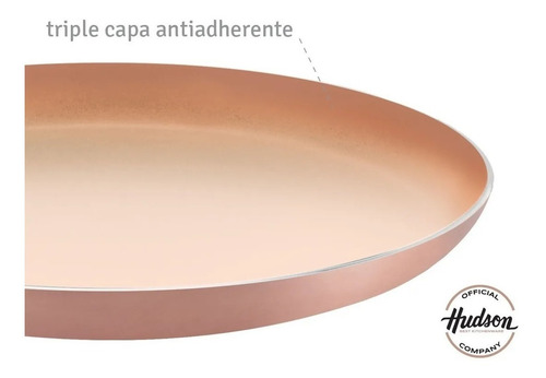 Imagen 4 de 10 de Panquequera Ceramica Antiadherente Hudson 22cm Silmar