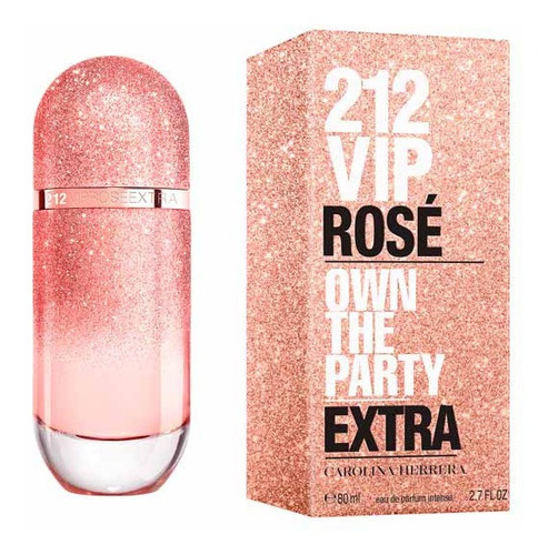 Perfume 212 Vip Rose Extra 80ml Mujer