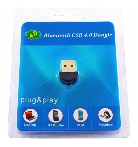 Adaptador Mini Bluetooth Usb Dongle 2.0 Para Pc