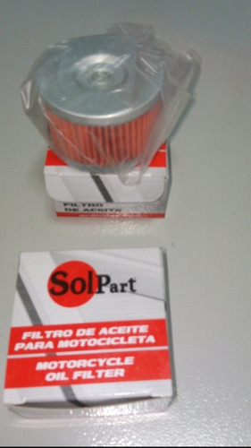 Filtro De Aceite Solpart De Dr Y Freewin 650 Buena Calidad 