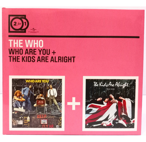 The Who 2 Cd Who Are You + The Kids Are Alright Como Nuev