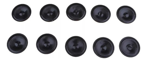 10 Altavoces De Audio De Rango Completo De 50 Mm Y 0,5 W