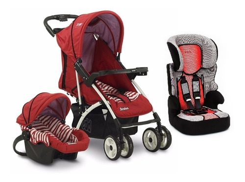 Combo Coche Travel System 1305 + Butaca Booster  9017