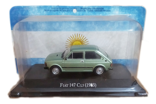 Auto Coleccionable Fiat 147 Cls Nuevo Con Fasciculo