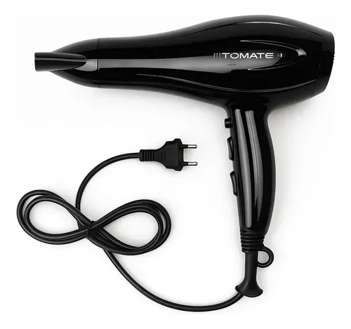 Secador Cabelo Profissional Tomate - Preto -