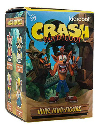 Caja Sorpresa Mini Vinilo Crash Bandicoot Kidrobot.