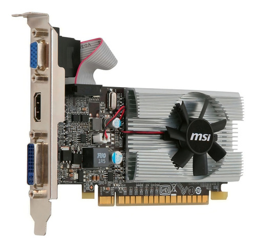 Tarjeta De Video Msi Nvidia N210 N210-md1g/d3 1gb Hdmi Vga