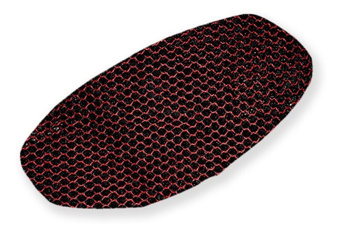 Cubre Asiento Para Moto Negro Con Rojo Medida Xl Y Xxl