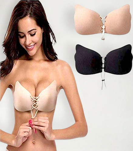 Bra Brasier Strapless Push Up Invisible Sin Tirante