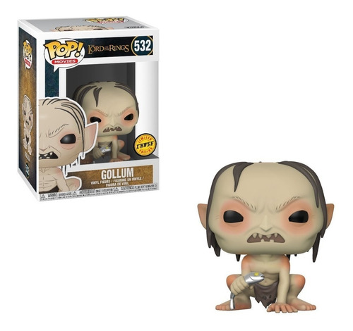 Funko Pop Movies The Lord Of The Rings Gollum (chase) #532