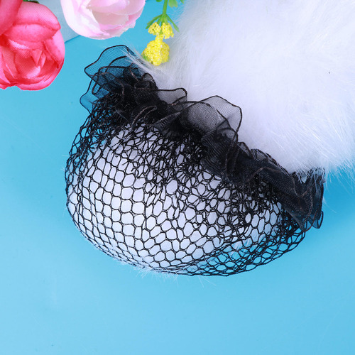 5 Fundas Reutilizables Para Moños De Pelo, Malla, Encaje, Pa