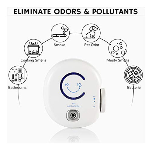 Paquete Airthereal | Mini Generador De Ozono B50 Y B50-pro M